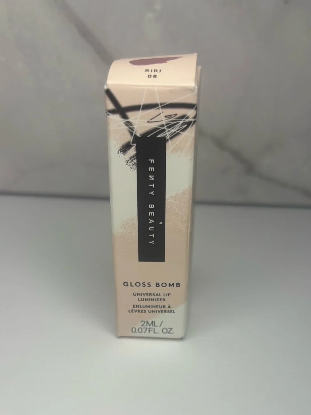 NEW/NIB Fenty Beauty Gloss Bomb Universal Lip Luminizer – RiRi 08 (Mini)